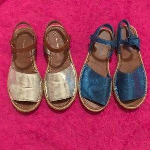 American Eagle bundle Sandals size 3 GUC
